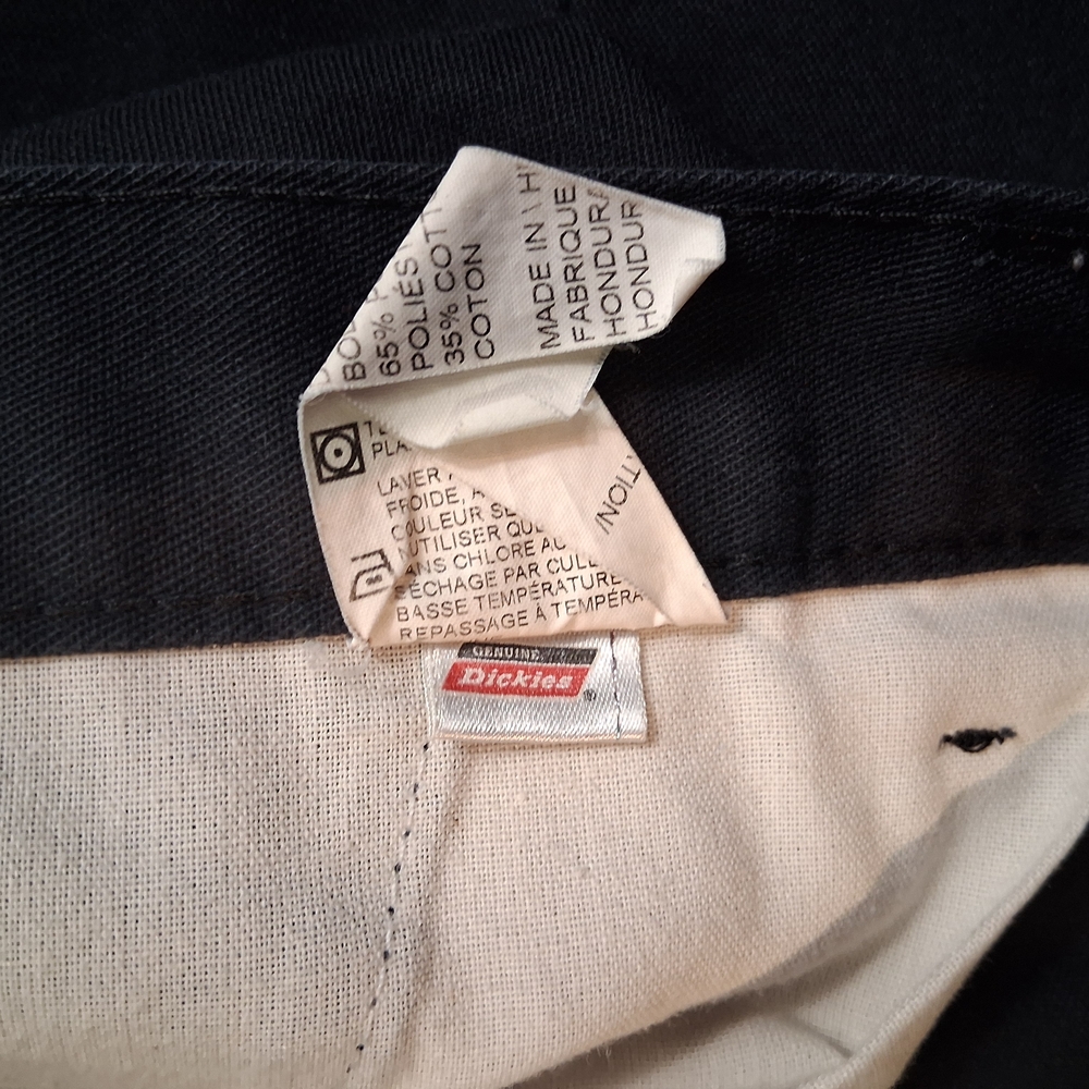 Dickies Two-Tone Black and Cream Apparel